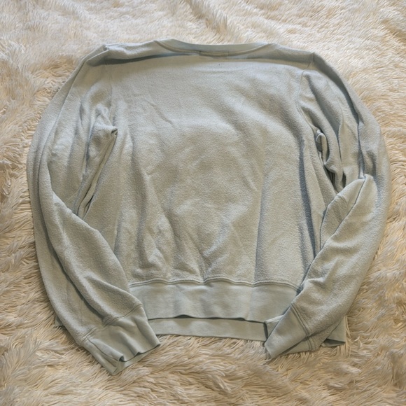 Wildfox blue “Sorry for what I said when it was winter” sweatshirt top M - Picture 6 of 9